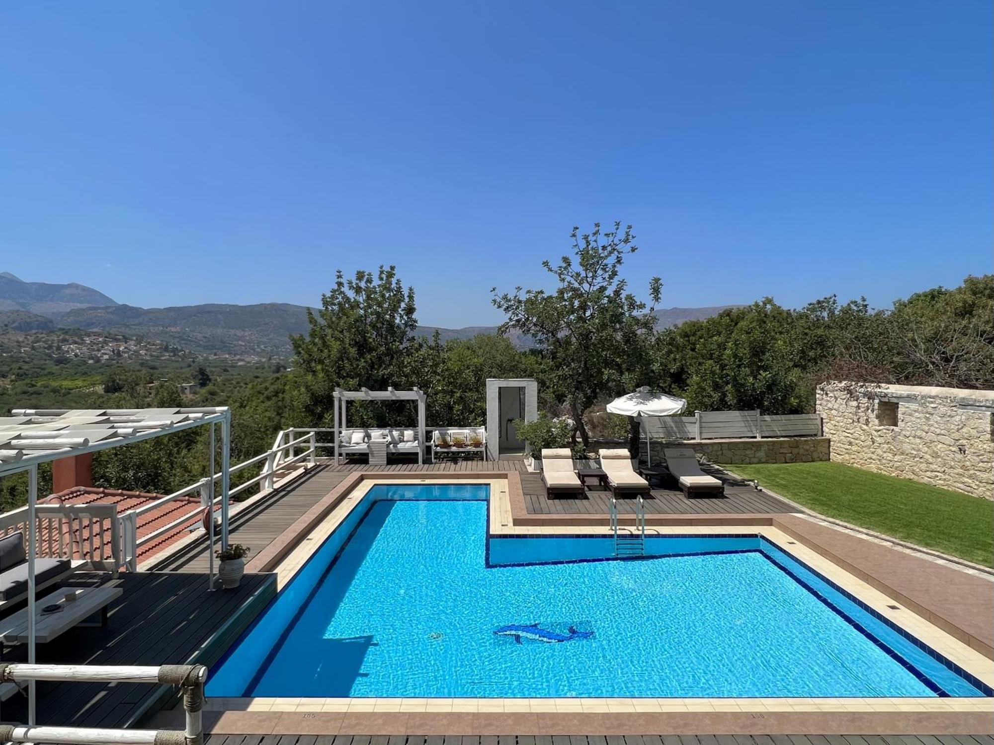 Villa Amvrosia Nr Kalives Crete Arménoi Dış mekan fotoğraf